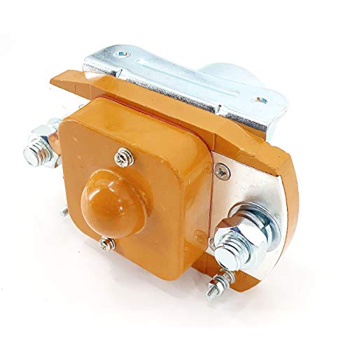 MZJ-600A Solenoide Contactor para carro de golf, 48 V 600 A, solenoide de contactor resistente para carro de golf de repuesto directo