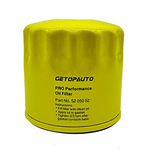 Filtro de aceite de motor 52 050 02 con capacidad adicional para CH11 - CH15, CV11 - CV22, M18 - M20, MV16 - MV20 y K582 (juego de 12)