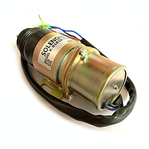 Solenoide de parada de 24 V X-81810-0520 MV2-17A para motor diésel