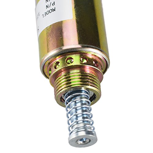 125-5771 Solenoide de apagado de combustible 9X5312 para Caterpillar 3114 3116 3126 2 terminales 12VDC
