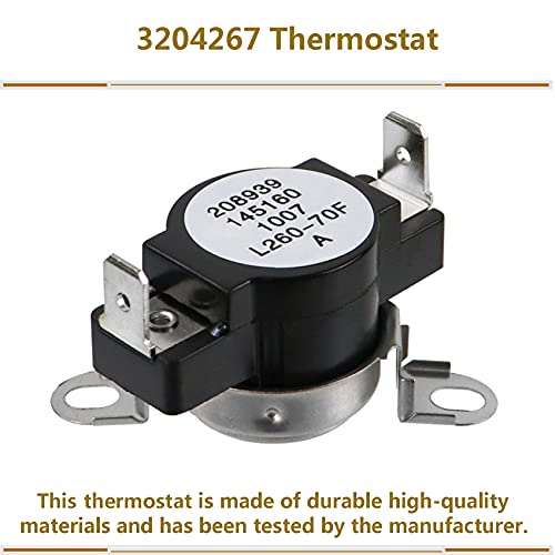 134792700 Elemento de calefacción para secadora, limitador térmico 137032600 y termostato 3204267 compatible con secadores Electrolux Frigidaire, repuesto PS2349309 AP4368653 AP4368739 PS2349395 y AP2131414214214
