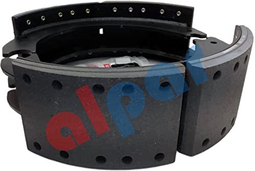 4719 Brake Shoe Box Kit FF Grade 23K Linings with ES2 Hardware kit