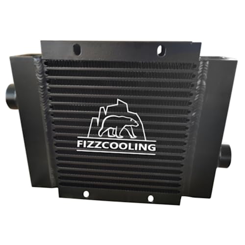 Enfriador de aceite hidráulico de 0-40 GPM 15HP para el sistema de enfriamiento hidráulico resistente, radiador del refrigerador del reemplazo