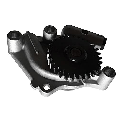 YM123900-32000 Oil Pump Compatible With Komatsu WA95-3 WB98A-2 WB97S-2 WB97R-2 WB93R-2 WB91R-2 WB150PS-2 WB150-2 WB140PS-2 WB140-2 WA90-3