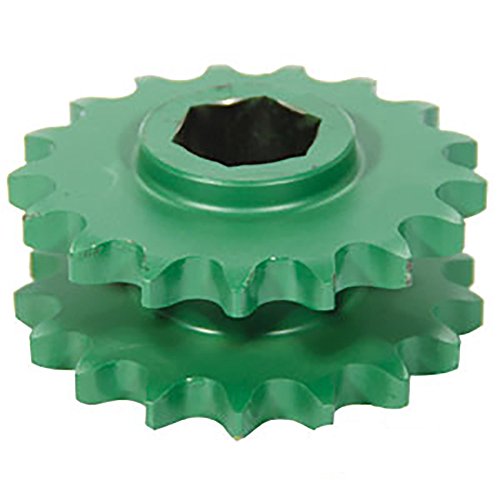 ae39301 Nueva Unidad principal doble piñón 17/17 Diente para John Deere 330 +