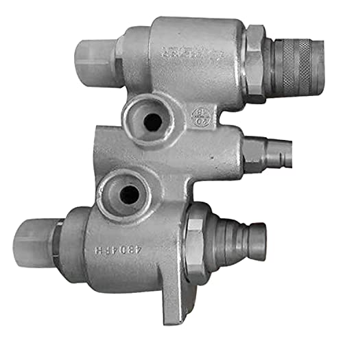 Acoplador de bloque hidráulico Solarometer 6678076 7246783 compatible con cargadores de dirección deslizantes Bobcat T190 T250 863 864 T200 S130 S150 S160 S175 S185 S205 T11011111111T180