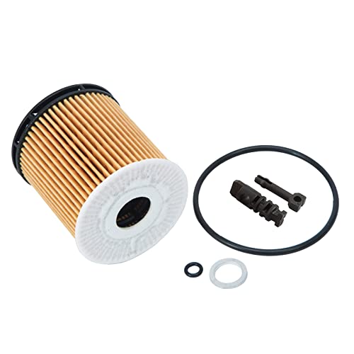 26350-2M000 Filtro de aceite de motor compatible con Hyundai 1.6L 2021-2022 Accent Sonata Venue Elantra Santa Fe, Kia 1.6L 2021-2022 K5 Sorento Río (juego de 4)