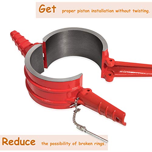 ATC-7040 Diesel para Cummins ISX, CAT 3400, C-15, compresor de anillo de pistón PT-7040, Rojo