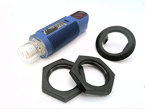 WENGLOR OLWK503A0002 Frecuencia de conmutación de 700 HZ, luz roja, PNP / 200 MA, rango de 196.850 in, 10-30 VCC, sensor retro-reflejo, filtro polarizado