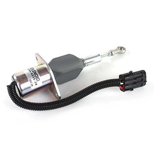 DEEGOOLY 3930233 3923680 SA-4335-12 Solenoide de parada de combustible de 12 V para motor Cummins 6BT 6CT 8.3L