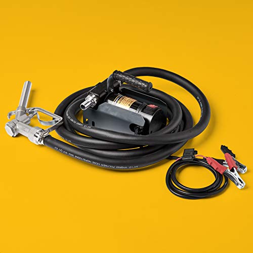 Commercial Kit de bomba de transferencia de combustible diésel 10GPM eléctrico autopebante DC 12V Set