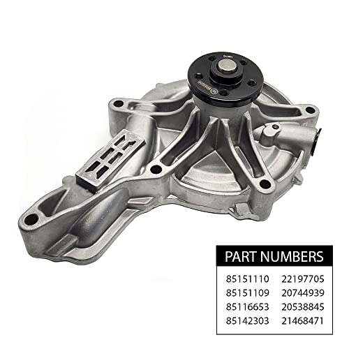 Bomba de agua para motores Volvo VNL/Volvo D13 y Mack MP8. Compatible con bomba de agua Volvo D13 Número de pieza 85124623 85109694 22197705