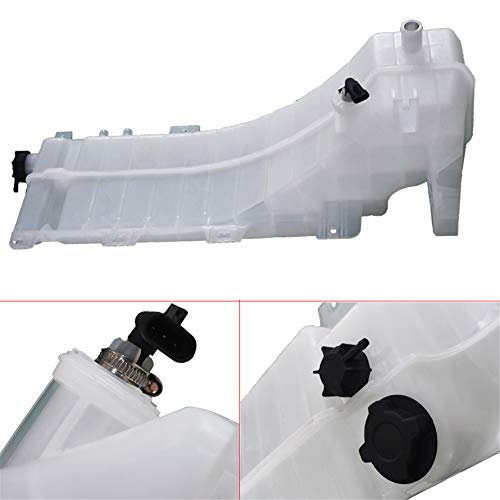 Munirater Depósito de refrigeración depósito de expansión de botella de recuperación con tapa Volvo VNL y Mack CHU CXN CXU 08-18 (21846997 603-5505)