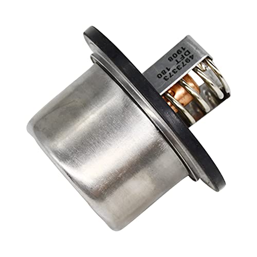 4973373 2882757 4318197 4318947 180° Termostato compatible con Cummins Engine ISX 15 N14 L10 CM570 CM871 CM871E CM2250 CM2350 CM20SN CM20 CM2220 QSM11 M11 QSC8.3