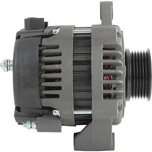 400-12300 Indmar Marine Alternador compatible con/reemplazo para 8600002, 20827 11SI 95 amperios, Indmar Marine Alternador Delco 11SI 12 voltios 95 amperios 8400013 4-6451 575014 400-12213