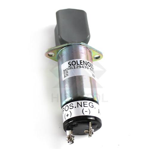 Solenoide de apagado de combustible de 12V 1504-12A6U1B1S2 129470-67320 para motores diesel marinos Yanmar 1995-Up 3JH 4JH 4LH 6LY Series