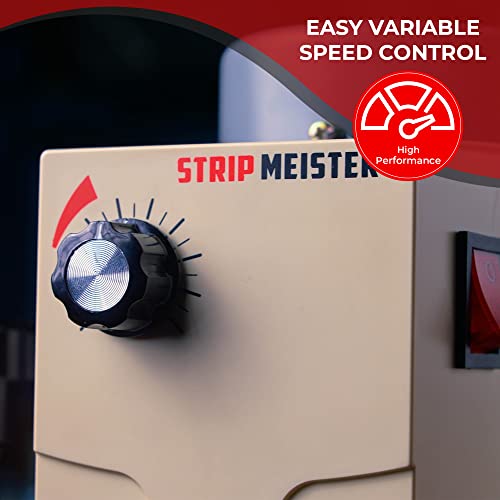 StripMeister Máquina pelacables E350x - Máquina peladora de cables para cables de cobre, pelacables eléctricos para chatarra y cables, automático de hasta 500 mcm