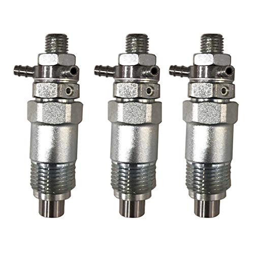 15271-53020 - Juego de 3 inyectores de combustible para Kubota L225 L225DT L245DT L245F L245H L275 L285 L285WP L2050DT L2050F L175 L185DT L185F L295DT L295F L305DT L305F L345 L345DT L355S