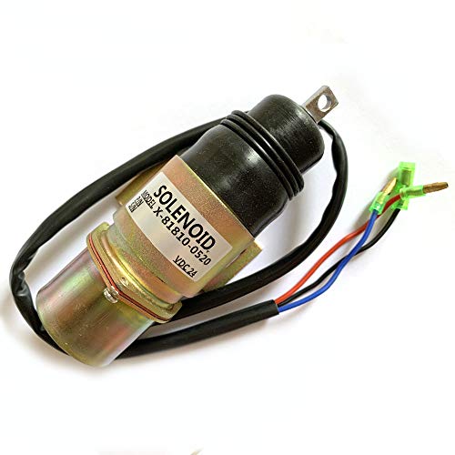 Solenoide de parada de 24 V X-81810-0520 MV2-17A para motor diésel