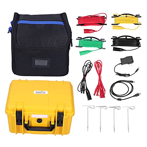 Probador de Resistividad de Suelo Eujgoov ETCR3100C, Medidor de Resistencia de Tierra Digital EE. UU. CA 100‑240 V