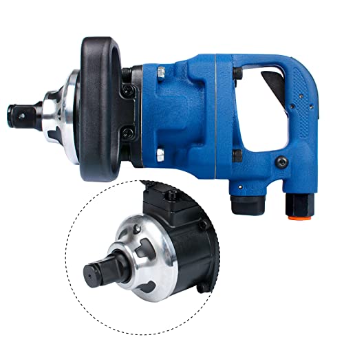 INPANOLS Llave de impacto de aire de 1.0 in de vástago