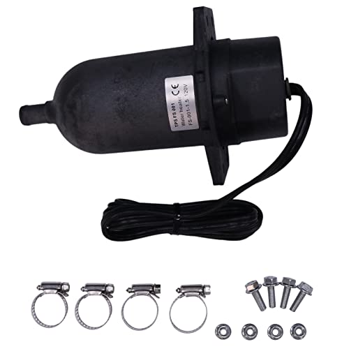 1500W 120 V Opción 100-120 F Calentador de motor refrigerante precalentador TPS151GT10-000 590-893 590893 084918G Compatible con generadores, tractores, autobuses, camiones, barcos, algunos coches