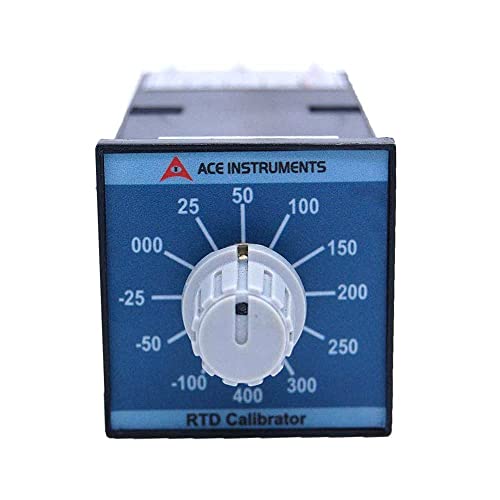 Calibrador RTD para indicadores de temperatura de campo, controladores PID junto con certificado de calibración de INSTRUKART + 12 meses de garantía