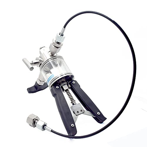 Calibrador de bomba de mano de alta presión para calibración de campo, laboratorios de calibración, rango: 0 a 1,322.8 lbs/Cm2, modelo: AI-DPI-2300 (calibrador de bomba de mano)