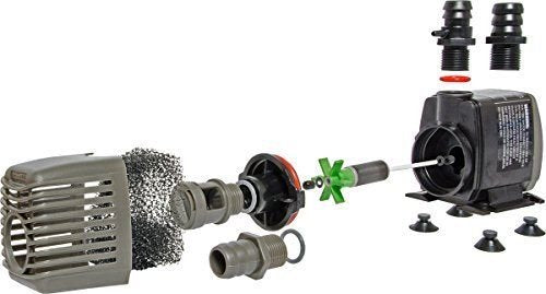 Active Aqua 400-Gph - Bomba de estanque hidropónico sumergible para acuario, cable de 5.9 ft, P#EWT43 65234R3FA483623