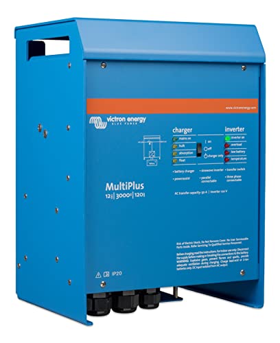 Victron Multiplus 3000 W Inversor Cargador, 12V 120V