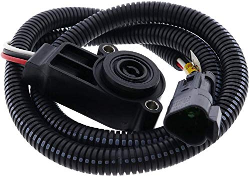 2661466 266-1466 TPS Sensor de posición del acelerador con tapón triangular para motor Caterpillar CAT C7 C10 C12 C13 3406E