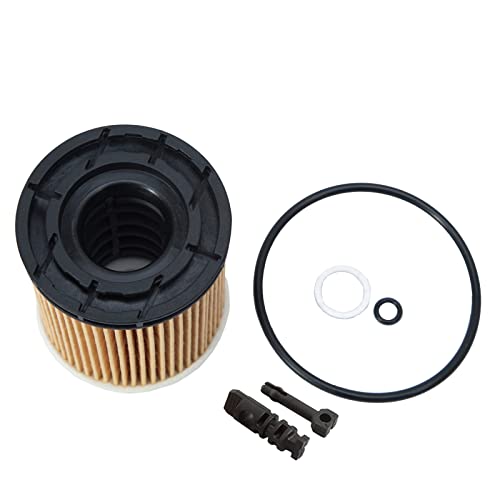 26350-2M000 Filtro de aceite de motor compatible con Hyundai 1.6L 2021-2022 Accent Sonata Venue Elantra Santa Fe, Kia 1.6L 2021-2022 K5 Sorento Río (juego de 4)