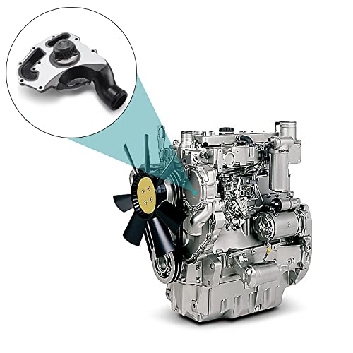 U5MW0206 Bomba de agua 4131A062 4131A068 U5MW0194 para Perkins 1104D-44TA 1104C-44 1104C-E44, Massey Ferguson 275 451, MCCORMICK CX105 CX75CX85CCCXCX95 MC105 MC115 MC95, JCB 3CX 4CX