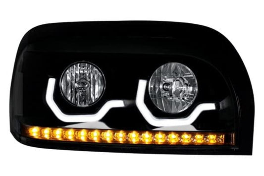 Faros delanteros de proyección Century Blackout Freightliner - Lado del pasajero