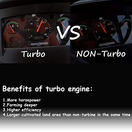 Cargador Turbo de repuesto para John Deere 4320 4430 4520 4620 5200 5400 6602 7020 7700 644A 646 646B 690A 690B 693B Parte # 409250-50 002, AR. 51207, AR51427, AR54931, AR58756, AR61860 Flynsu.