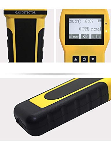 Detector de fugas de gas de Forensics | Resolución de 0-10,000 ppm y 1 ppm | A prueba de agua, polvo y explosiones | Batería de iones de litio | Gas natural, metano, propano, butano, combustibles, alcalanos C4-1VJ1-U5S9