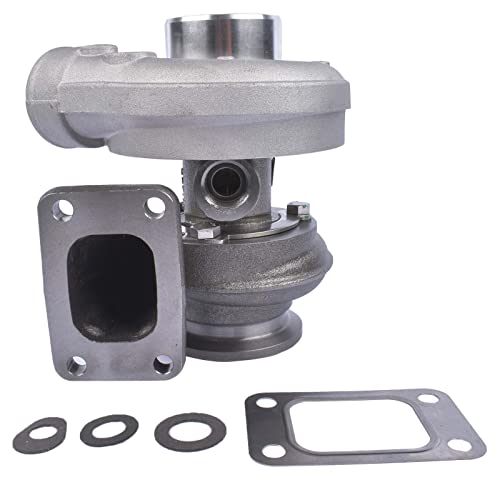 Flynsu S1B-032 4024T Engine Turbocharger RE518228 Replacement for John Deere 4WD Part# RE518226, RE521157