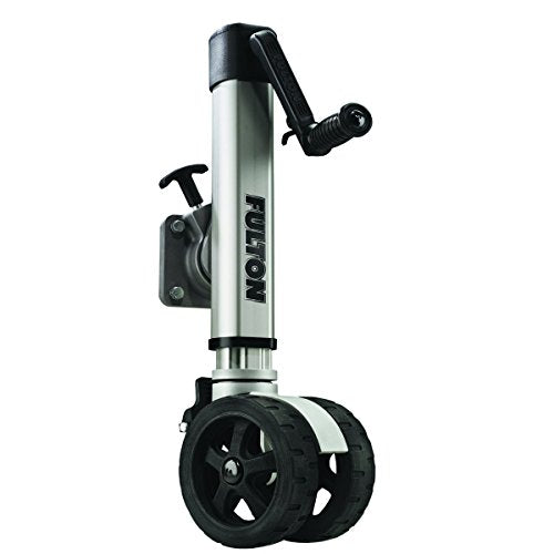 Elevador de enganche recreacional y marino, modelo Fulton Track, Individual, Gris