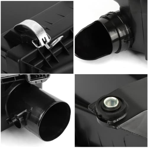 Caja limpiadora de filtro de aire del motor, carcasa superior inferior compatible con Toyota Tacoma Pickup Truck 2015-2022, carcasa del tanque de aire sustituye a 177000P230 17700-0P230