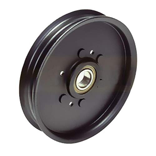 AM106627 (1) polea loca plana hecha para Scotts por los modelos John Deere S2046 S2048 S2348 con cubiertas de cortacésped de 46 pulgadas, 48 pulgadas y 54 pulgadas