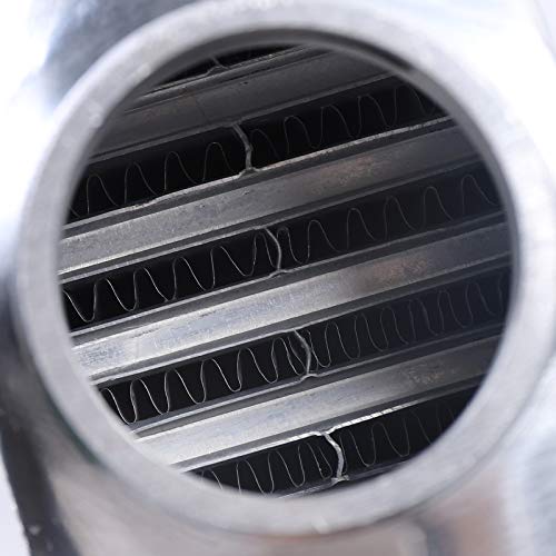 Fetcoi Intercooler universal de 31 x 12 x 4 pulgadas, entrada y salida de 3 pulgadas