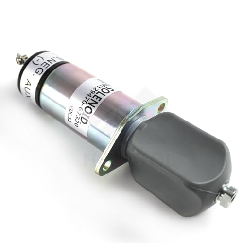 Solenoide de apagado de combustible de 12V 1504-12A6U1B1S2 129470-67320 para motores diesel marinos Yanmar 1995-Up 3JH 4JH 4LH 6LY Series