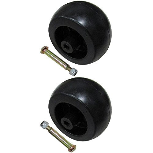 (2) 753-04856A Ruedas de cubierta con pernos para MTD Compatible con Cub Cadet RZT-50 LT1050 LT1046 LT1042