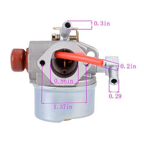 640350 Carburador con bujía de filtro de aire 36905 para Tecumseh LV195EA LEV120 LEV100 LEV105 640303 640271 Motor Toro Reciclador cortacésped