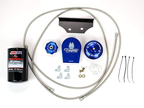 SD-EOF-6.4 Diesel - Sistema de filtro de aceite externo (08-10 Ford 6.4L)