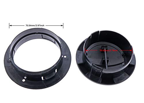 6674231 - 4 cubiertas de ventilación para Bobcat 751 753 763 773 863 864 873 883 963 320 322 323 5600 5610 S100 S130 S150 S160 S150 0 S17. 5 S185 S205 S220 S250 S300 A220 A300 T110 T140 T180