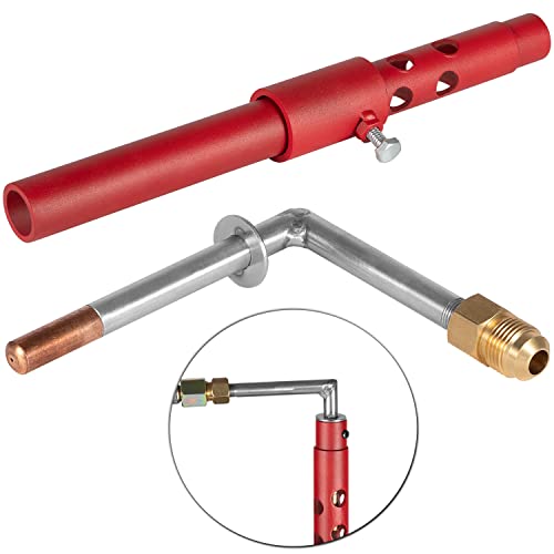 Forja de propano portátil de un solo quemador, forja de gas propano ovalada de gran capacidad, forja de herrería para herrero, cuchillos y herramientas