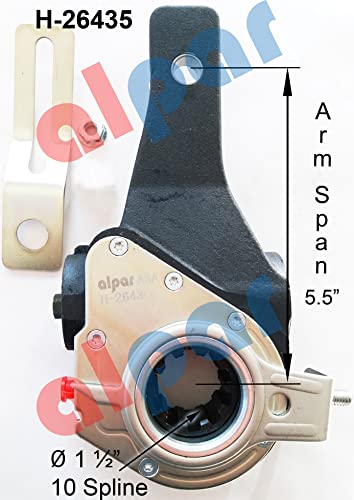 alpar Automatic Slack Adjuster, 1,5" 10 Spline, x 5.5", Replaces 40910635, 135.1034