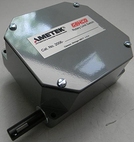 Ametek Gemco Interruptor de límite rotativo engranado, P/N: AME-2006-402-L-40-A