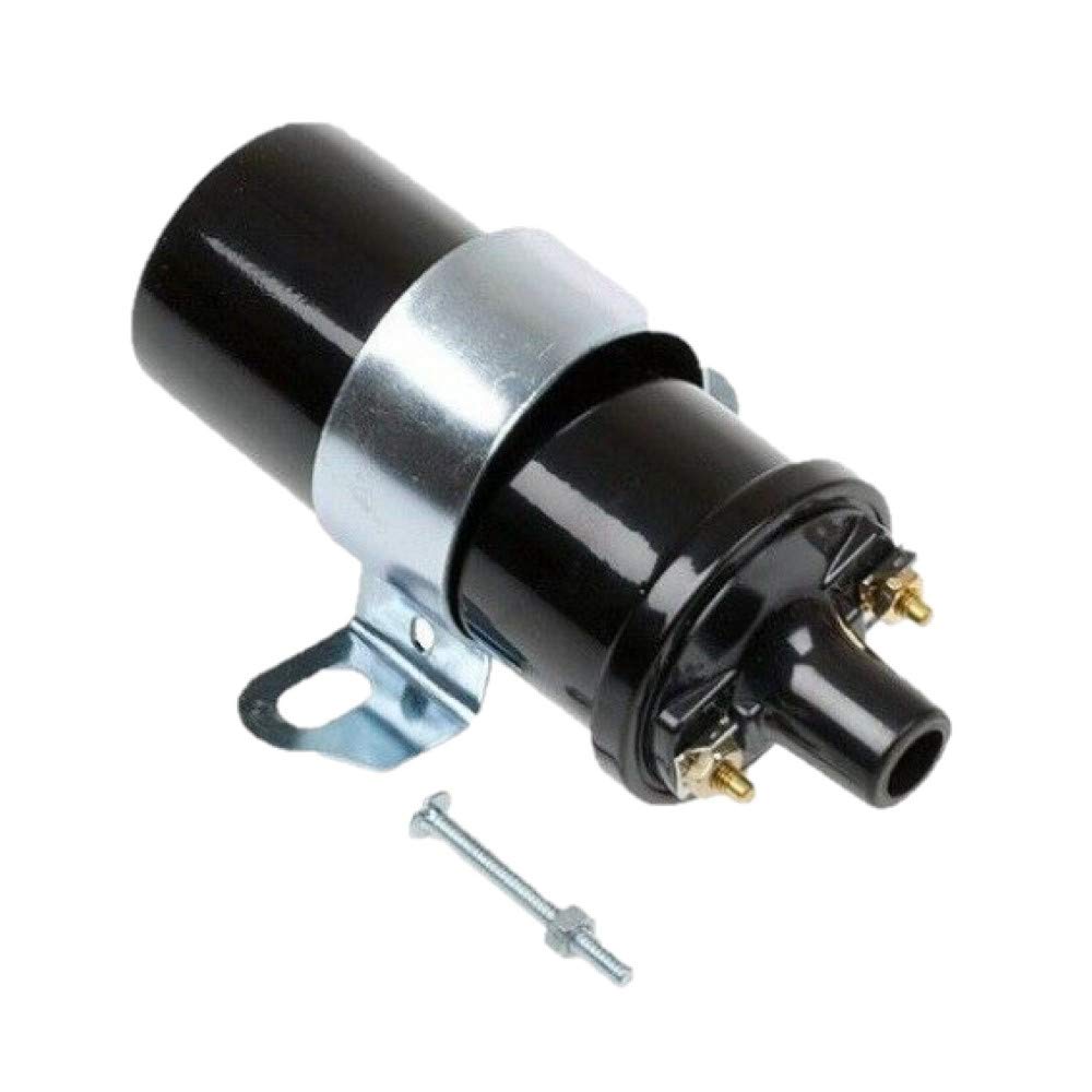 Una nueva bobina de encendido de 6 voltios 70247333 incluye soporte para tractores Allis Chalmers B C CA G IB RC WC WD WD45 WF D10 D12 D14